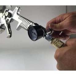 Spray Gun Air Adjusting Valve with Gauge Adjust Air Pressure from 0 PSI to 125 PSI for Perfect Air Flow by Primefit -Primefit Shop primefit air tool accessory kits rsg1400g 1f 1000