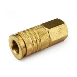 1/4 in. Universal Brass Coupler with 1/4 in. Female NPT by Primefit -Primefit Shop primefit air tool fittings uc1414fb 4f 1000