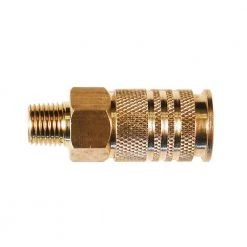 1/4 in. Universal Brass Coupler with 1/4 in. Male NPT by Primefit